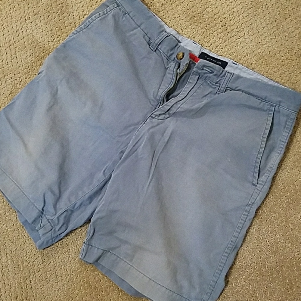 Tommy Hilfiger Light Blue Faded Shorts